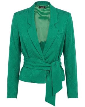 Liu Jo Emerald Blazer Viscose - Green