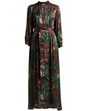 813 Ottotredici Maxi Dress - Black