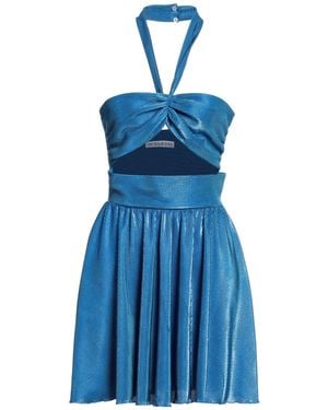 FACE TO FACE STYLE Mini Dress - Blue