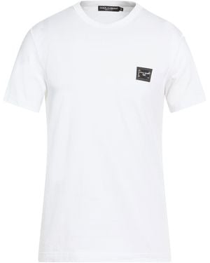 Dolce & Gabbana T-Shirts - White
