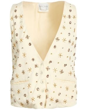 forte_forte Tailored Vests - Natural