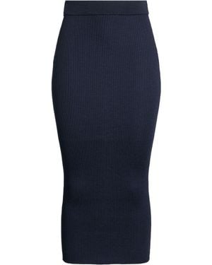 Semicouture Midi Skirt - Blue