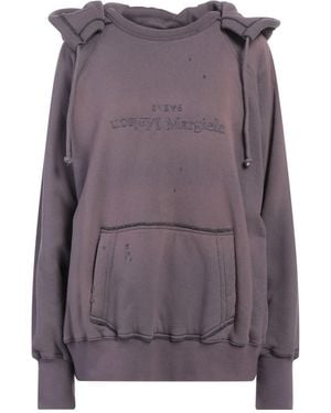 Maison Margiela Sweatshirt Cotton - Purple