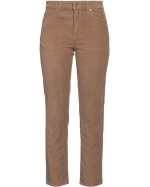 Department 5 Camel Trousers Cotton, Elastane - Brown