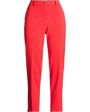 Nenette Pants Polyester, Elastane - Red