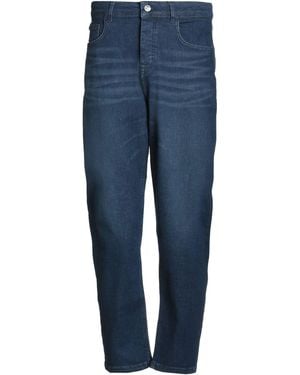 Ice Play Jeans Cotton, Elastomultiester, Elastane - Blue
