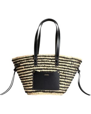 Isabel Marant Handbag Straw, Polyurethane - Black
