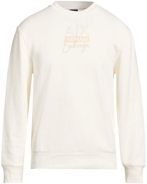 ARMANI EXCHANGE Sweatshirt - White