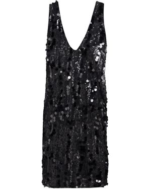 Alpha Studio Mini Dress Polyester - Black