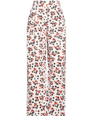 Moschino Trousers Cotton, Viscose - White