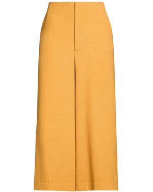 Liviana Conti Trousers Polyester, Virgin Wool, Lyocell - Orange
