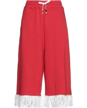 Jijil Cropped Pants - Red