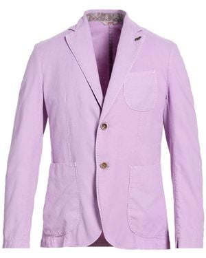 Bob Blazer Cotton, Linen, Polyester - Purple
