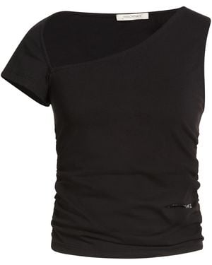 hinnominate Top Cotton, Elastane - Black