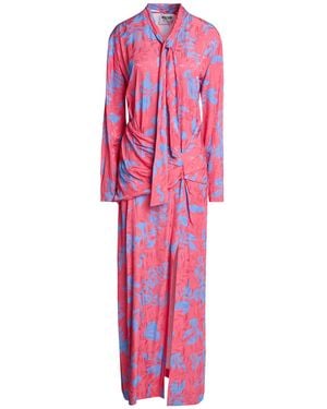 Moschino Maxi Dress Viscose - Pink