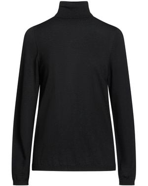 Lardini Turtleneck Wool - Black