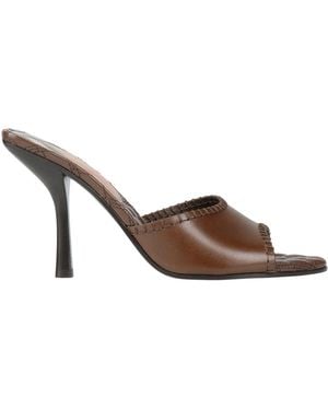 Burberry Sandals Leather - Brown