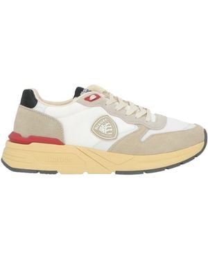 Blauer Trainers - White