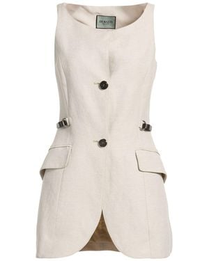 DURAZZI MILANO Light Blazer Linen, Viscose - Natural