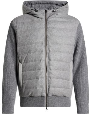 Paul & Shark Puffer Virgin Wool, Cashmere - Grey