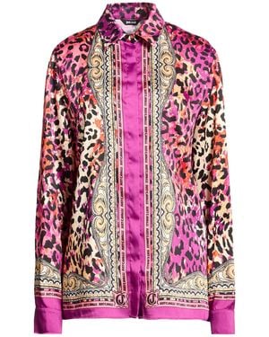 Just Cavalli Mauve Shirt Polyester - Pink