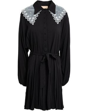 Aniye By Mini Dress Viscose, Elastane - Black