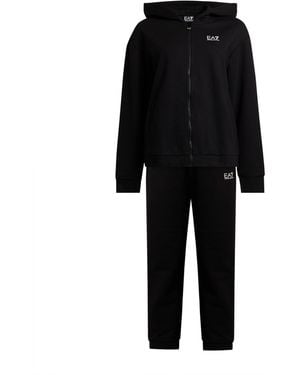 EA7 Tracksuit Polyester, Cotton - Black