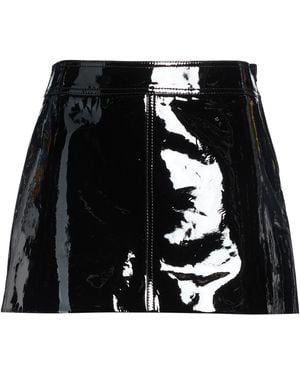 Celine Mini Skirt Lambskin - Black