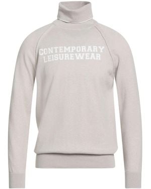 Eleventy Turtleneck Cashmere - Grey