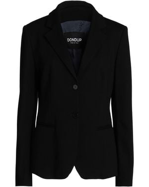 Dondup Blazer Viscose, Polyamide, Elastane - Black