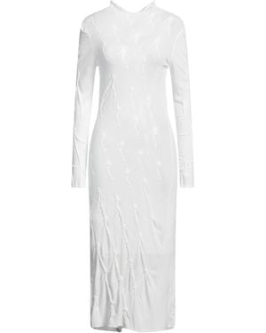Christina Seewald Midi Dress - White
