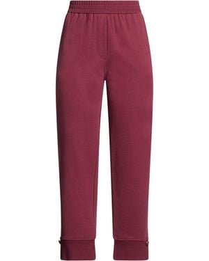 Brunello Cucinelli Pants Cotton - Red