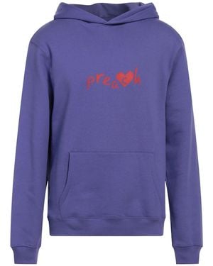 »preach« Sweatshirt - Blau