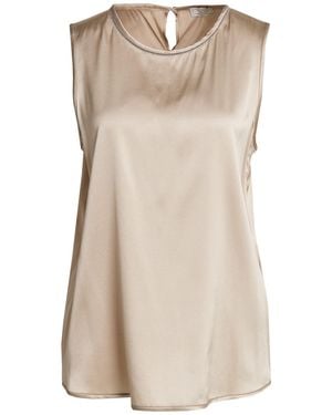 Peserico Top Silk, Elastane - Natural