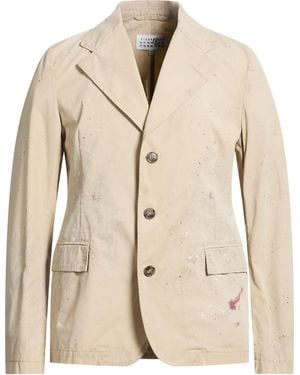 MM6 by Maison Margiela Blazer Cotton - Natural