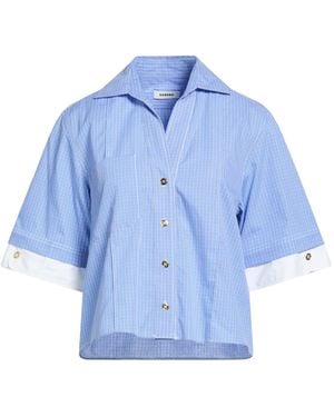 Sandro Light Shirt Cotton - Blue