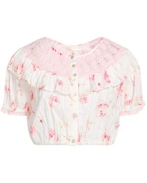 LoveShackFancy Camicia - Rosa