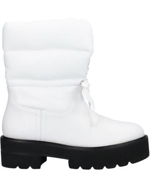 Stuart Weitzman Botines de caña alta - Blanco