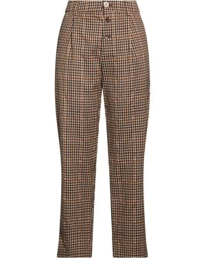 Liu Jo Pants Polyester, Viscose, Elastane - Brown