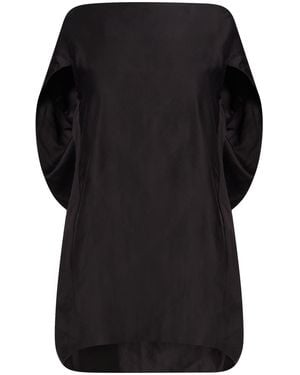 The Row Top Ramie, Cotton - Black