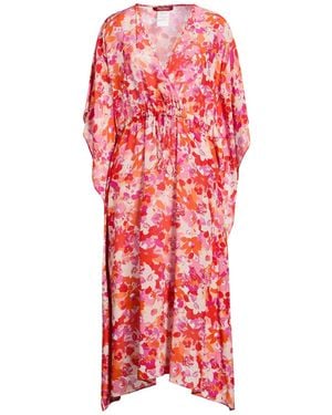 Max Mara Midi Dress Silk - Red