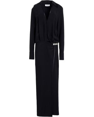 The Attico Maxi Dress Acetate, Viscose - Black