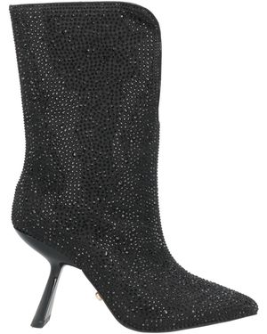 Twenty Four Haitch Ankle Boots - Black