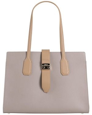 Furla Handbag Leather - Natural