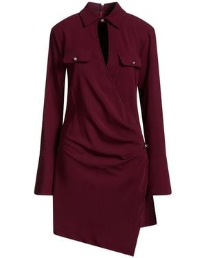 Imperial Mini Dress Polyester, Elastane - Purple
