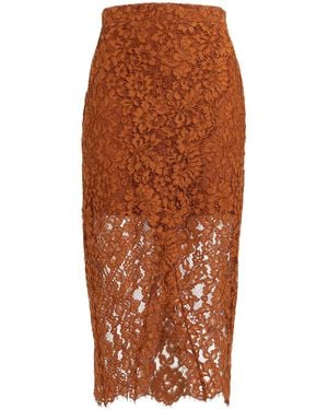 Twinset Midi Skirt - Orange