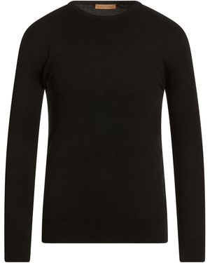 HENRY CLIFFORD Sweater Wool, Cotton, Viscose, Polyamide, Cashmere - Black