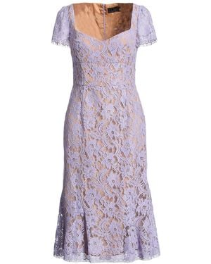 Clips Midi Dress - Purple