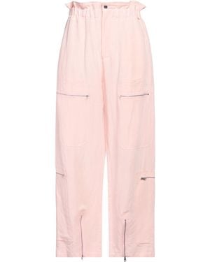 Forte Pants Viscose, Linen - Pink