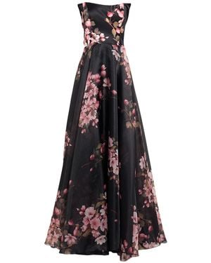 ATELIER LEGORA Maxi Dress Polyester, Elastane - White